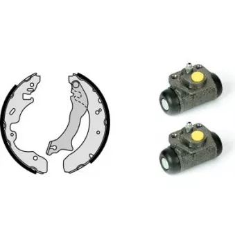 Jeu de mâchoires de frein BREMBO H 24 041