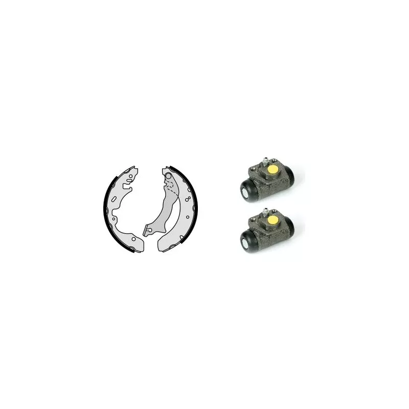 Jeu de mâchoires de frein BREMBO H 24 041