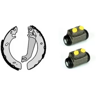 Jeu de mâchoires de frein BREMBO H 24 042