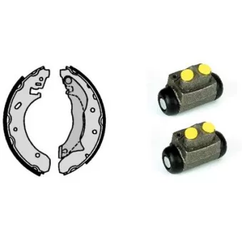 Jeu de mâchoires de frein BREMBO H 24 043