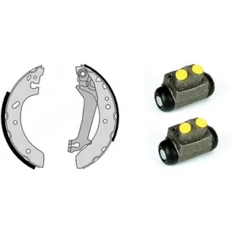 Jeu de mâchoires de frein BREMBO H 24 046