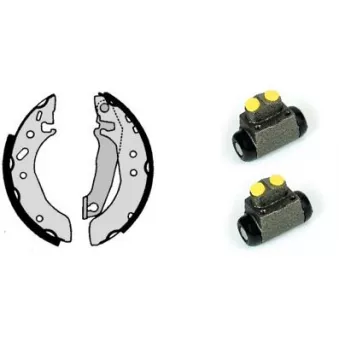 Jeu de mâchoires de frein BREMBO H 24 051