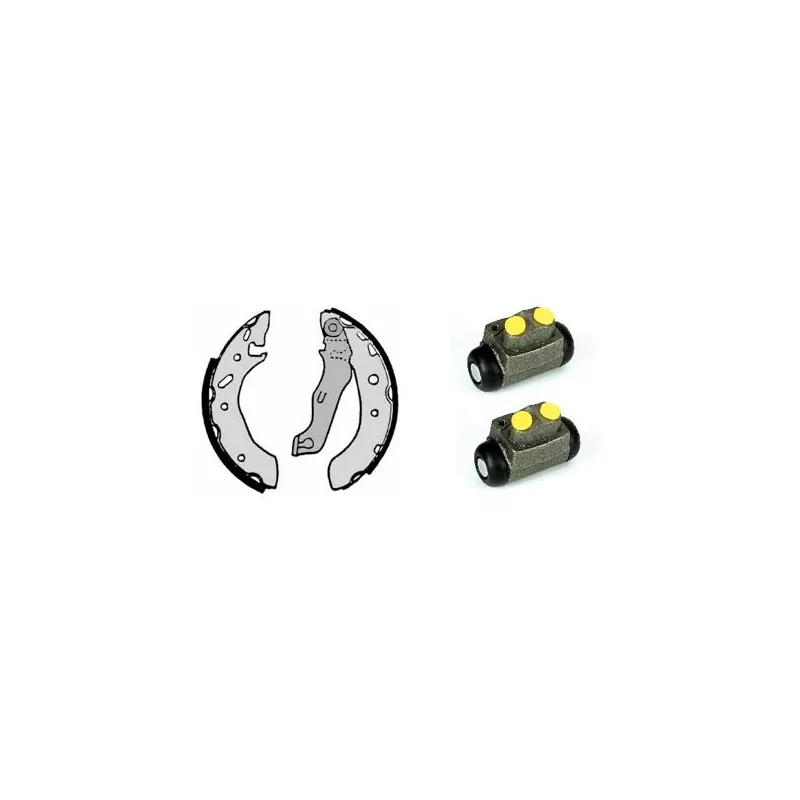 Jeu de mâchoires de frein BREMBO H 24 054