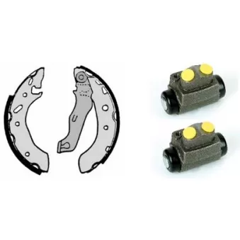 Jeu de mâchoires de frein BREMBO H 24 056