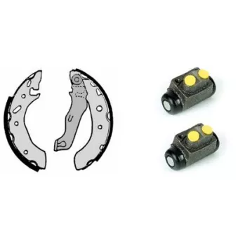 Jeu de mâchoires de frein BREMBO H 24 057