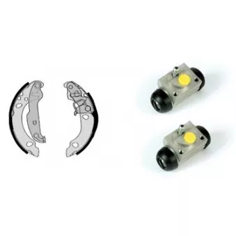 Jeu de mâchoires de frein BREMBO H 24 058