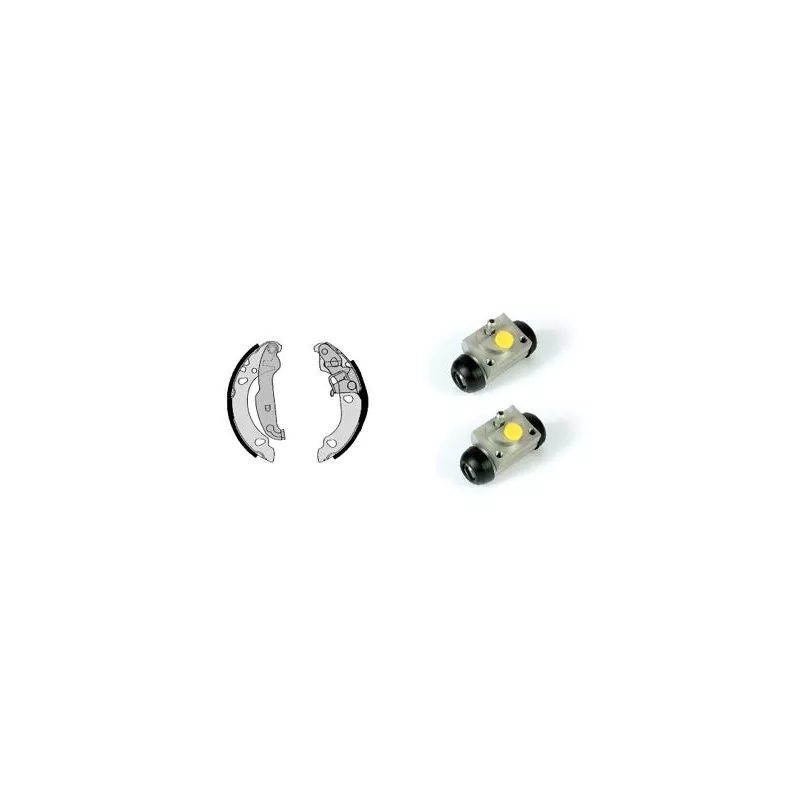 Jeu de mâchoires de frein BREMBO H 24 058