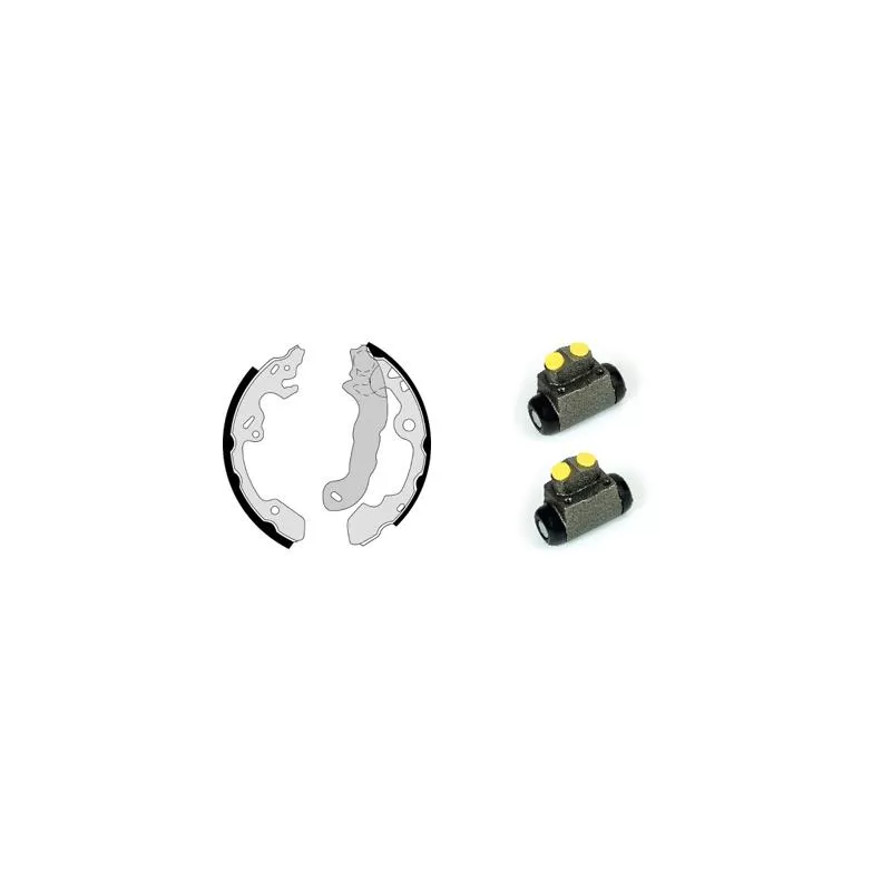 Jeu de mâchoires de frein BREMBO H 24 059