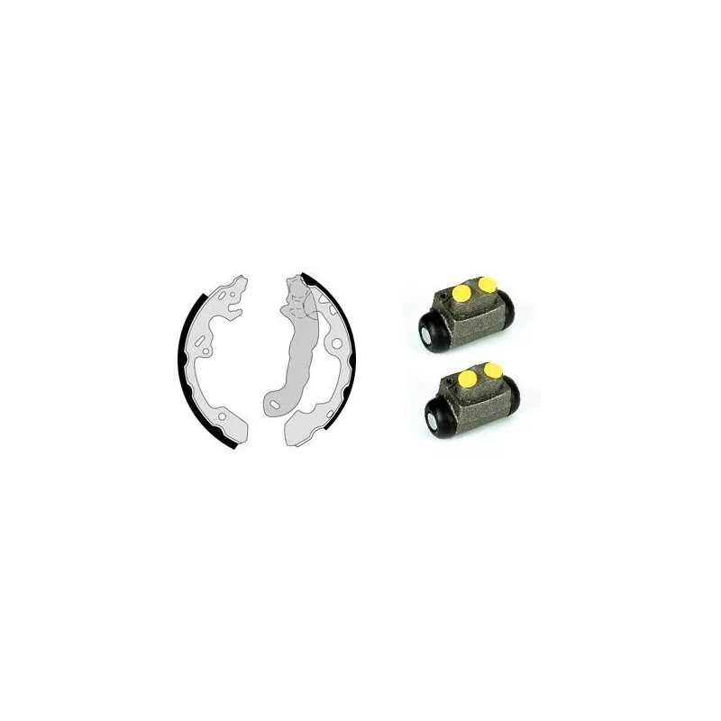 Jeu de mâchoires de frein BREMBO H 24 060