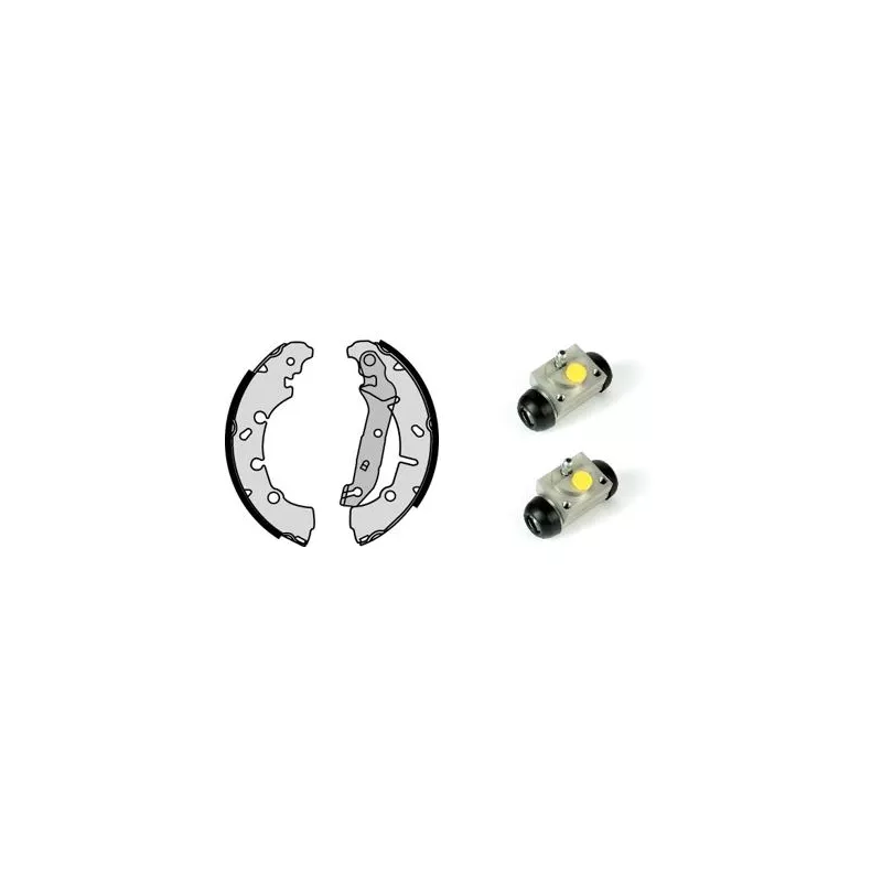Jeu de mâchoires de frein BREMBO H 24 062