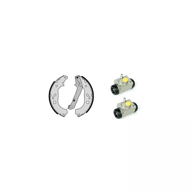 Jeu de mâchoires de frein BREMBO H 24 063