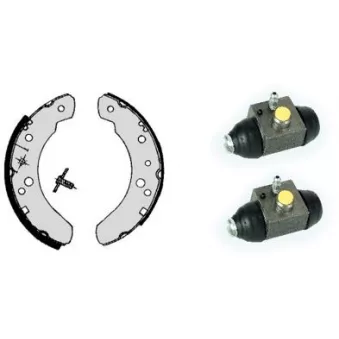 Jeu de mâchoires de frein BREMBO H 24 067