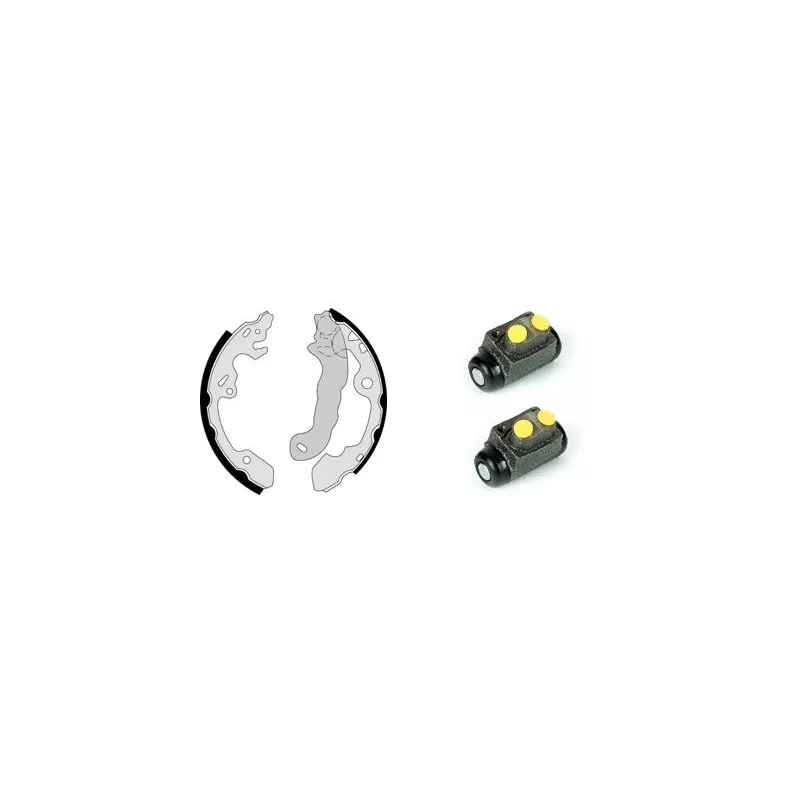 Jeu de mâchoires de frein BREMBO H 24 069