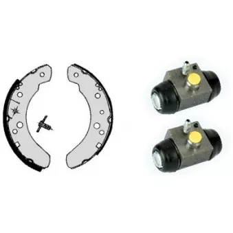 Jeu de mâchoires de frein BREMBO H 24 070