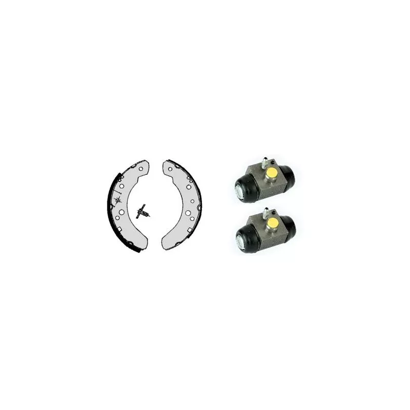 Jeu de mâchoires de frein BREMBO H 24 070