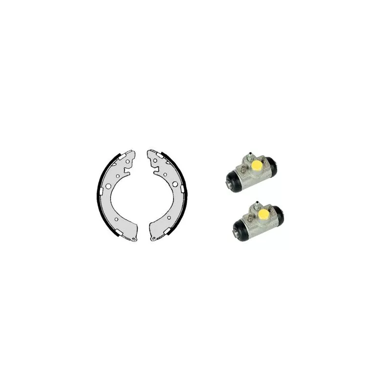 Jeu de mâchoires de frein BREMBO H 28 007