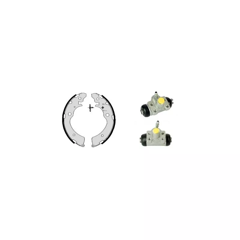 Jeu de mâchoires de frein BREMBO H 28 009