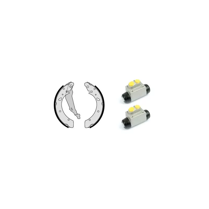 Jeu de mâchoires de frein BREMBO H 28 011