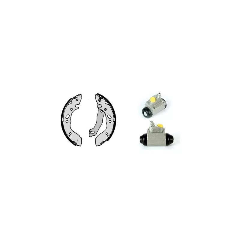 Jeu de mâchoires de frein BREMBO H 30 001