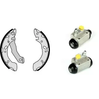 Jeu de mâchoires de frein BREMBO H 30 003