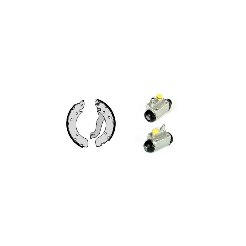 Jeu de mâchoires de frein BREMBO H 30 004