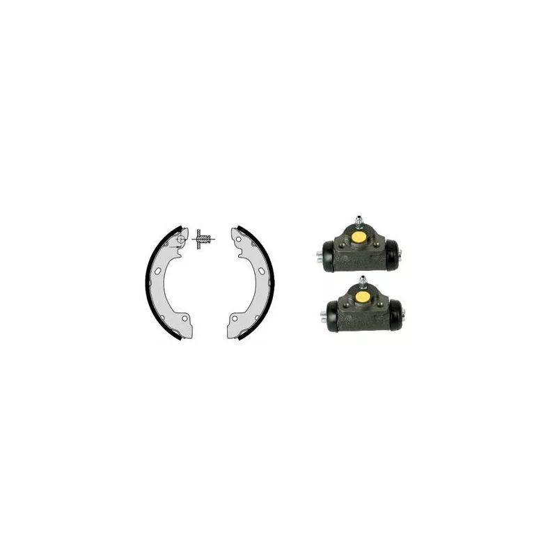 Jeu de mâchoires de frein BREMBO H 30 006