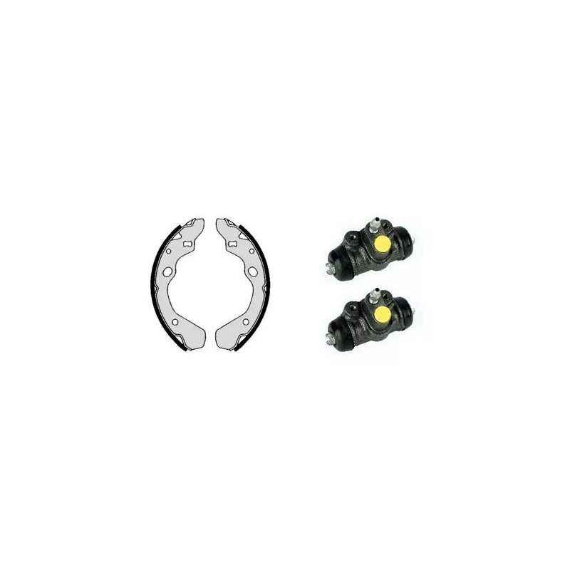 Jeu de mâchoires de frein BREMBO H 49 004