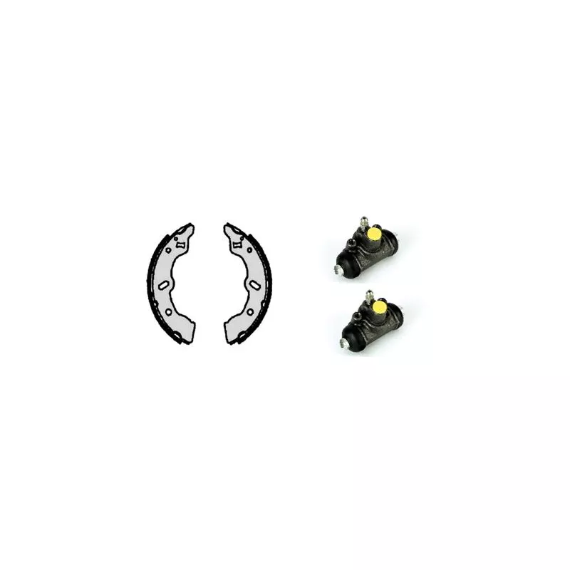 Jeu de mâchoires de frein BREMBO H 49 005
