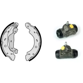 Jeu de mâchoires de frein BREMBO H 50 005