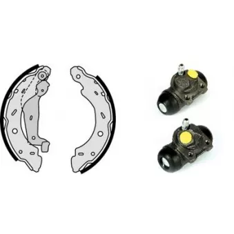 Jeu de mâchoires de frein BREMBO H 50 006