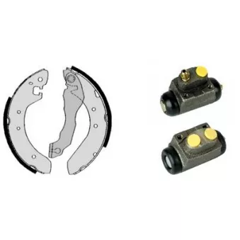 Jeu de mâchoires de frein BREMBO