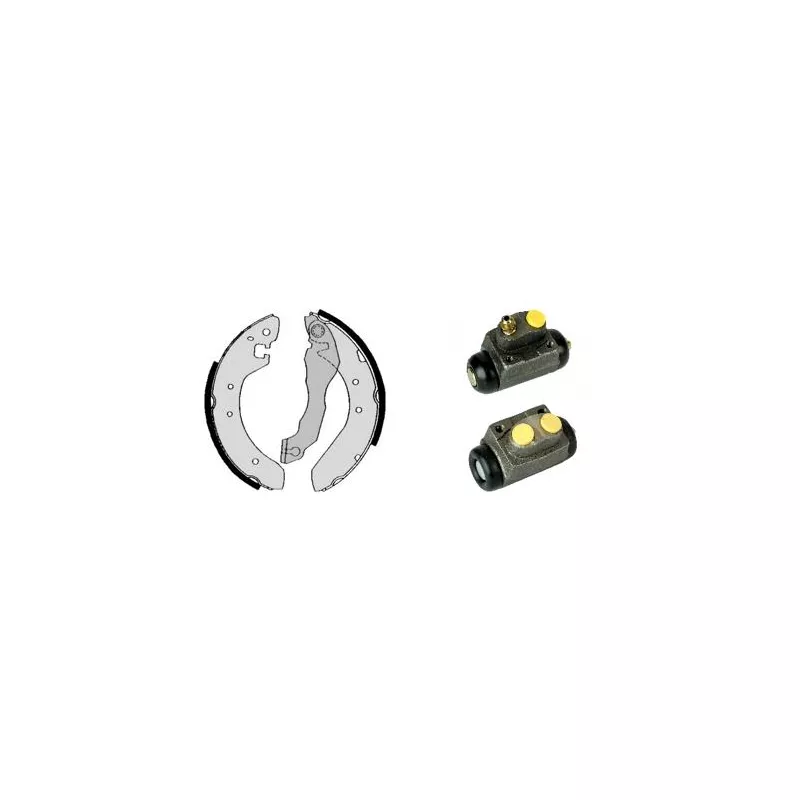 Jeu de mâchoires de frein BREMBO H 52 006