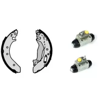 Jeu de mâchoires de frein BREMBO H 52 010