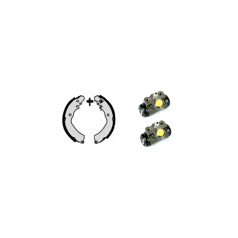 Jeu de mâchoires de frein BREMBO H 54 009