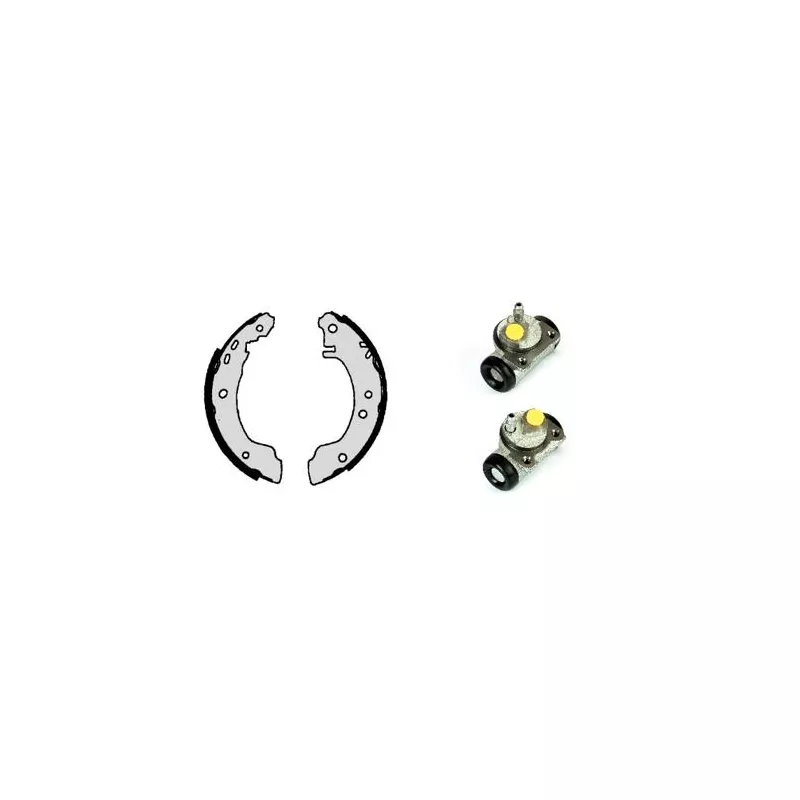 Jeu de mâchoires de frein BREMBO H 56 006