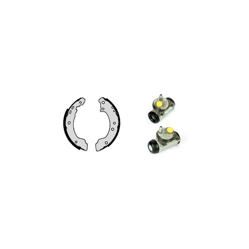 Jeu de mâchoires de frein BREMBO H 56 007