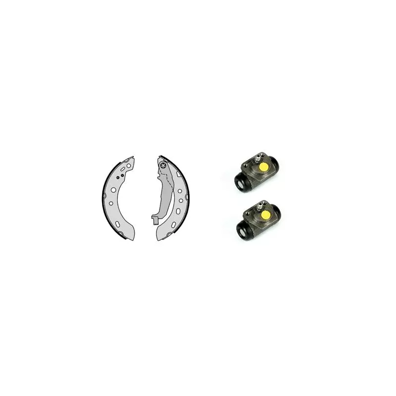 Jeu de mâchoires de frein BREMBO H 56 009
