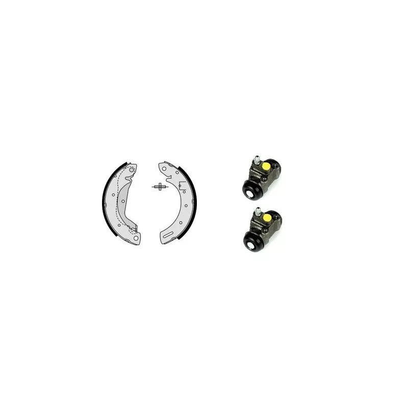 Jeu de mâchoires de frein BREMBO H 56 011