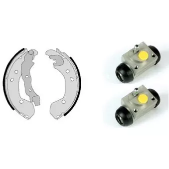 Jeu de mâchoires de frein BREMBO H 56 012