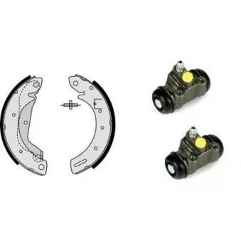 Jeu de mâchoires de frein BREMBO H 56 013