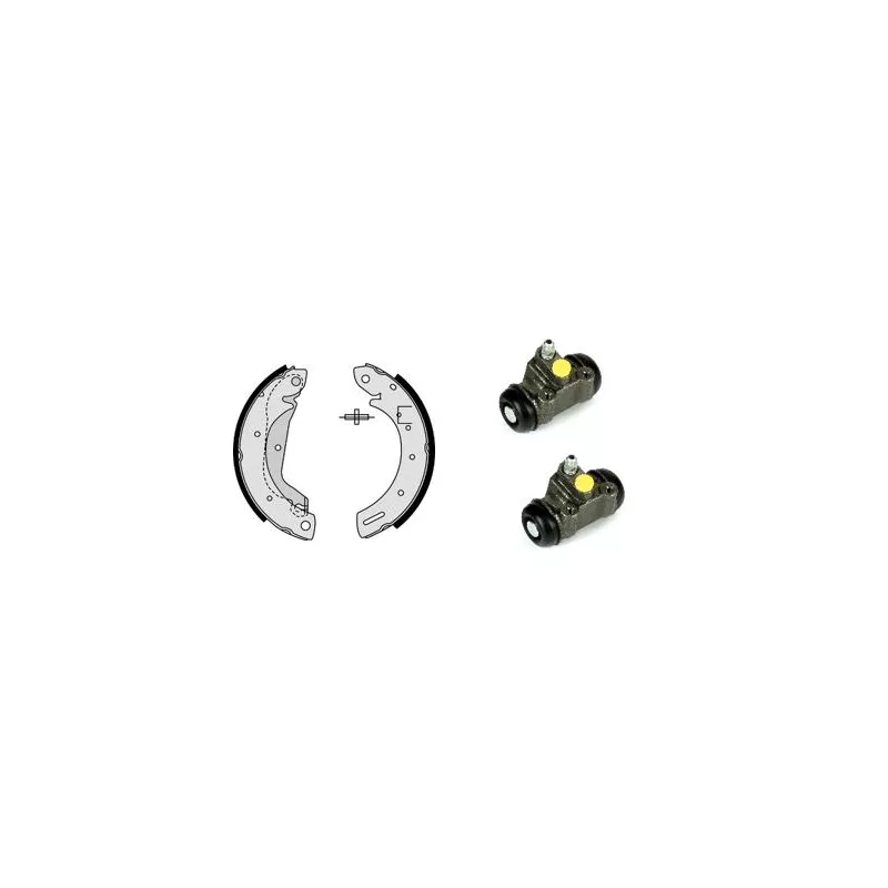 Jeu de mâchoires de frein BREMBO H 56 013