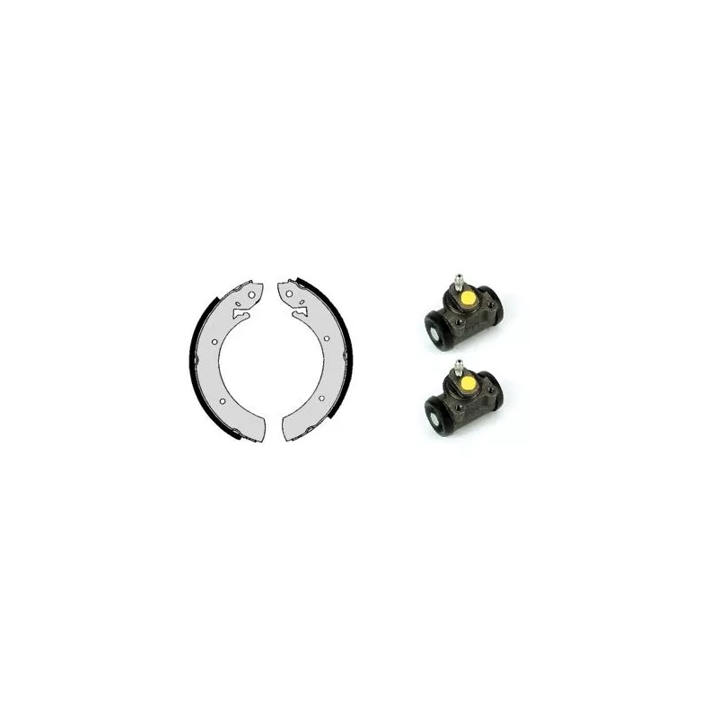 Jeu de mâchoires de frein BREMBO H 56 014
