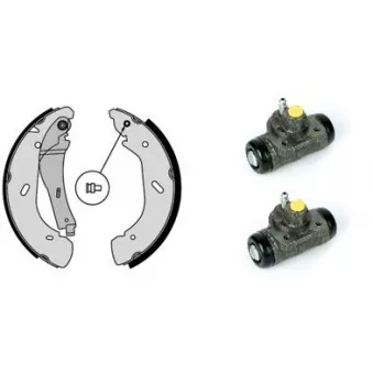 Jeu de mâchoires de frein BREMBO H 56 017