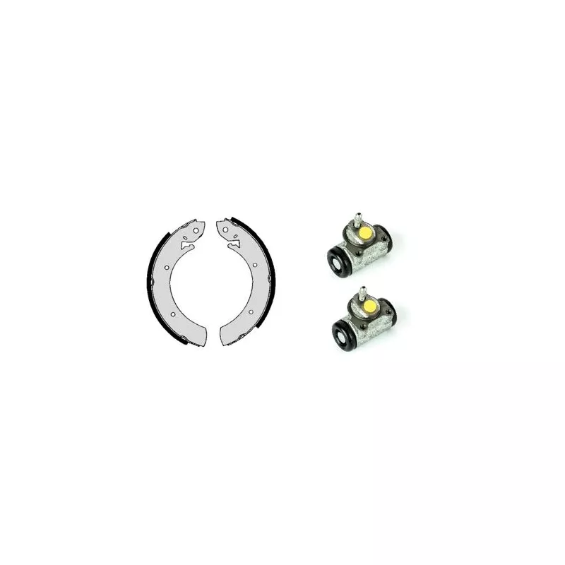 Jeu de mâchoires de frein BREMBO H 56 019