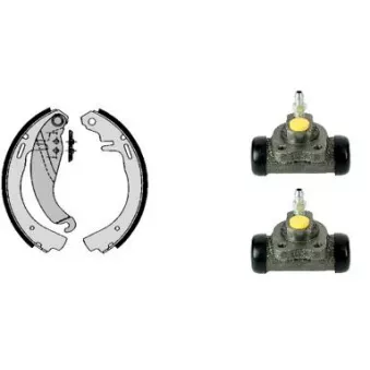 Jeu de mâchoires de frein BREMBO H 59 012
