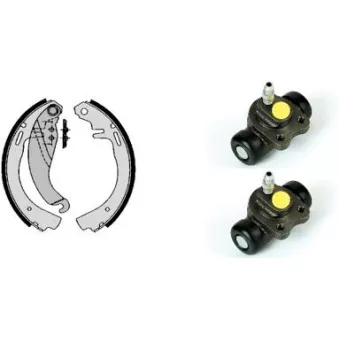 Jeu de mâchoires de frein BREMBO H 59 013