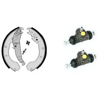 Jeu de mâchoires de frein BREMBO H 59 021