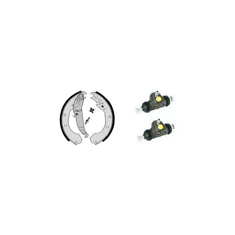 Jeu de mâchoires de frein BREMBO H 59 021