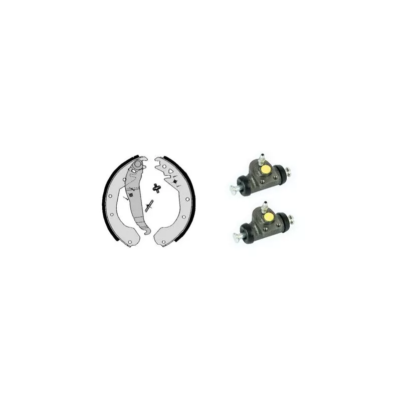 Jeu de mâchoires de frein BREMBO H 59 023