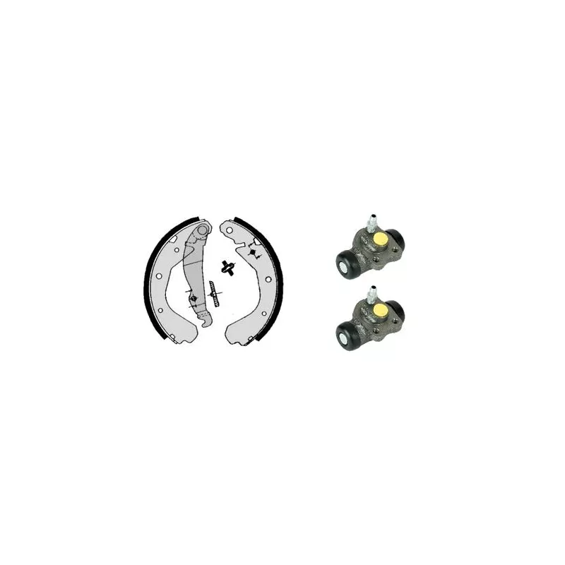 Jeu de mâchoires de frein BREMBO H 59 025